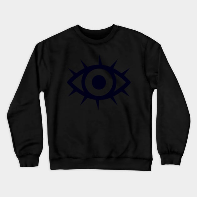 EYE C U (pattern) Crewneck Sweatshirt by BoneArtPetite